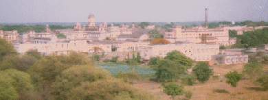 A View of ITBHU from the sky